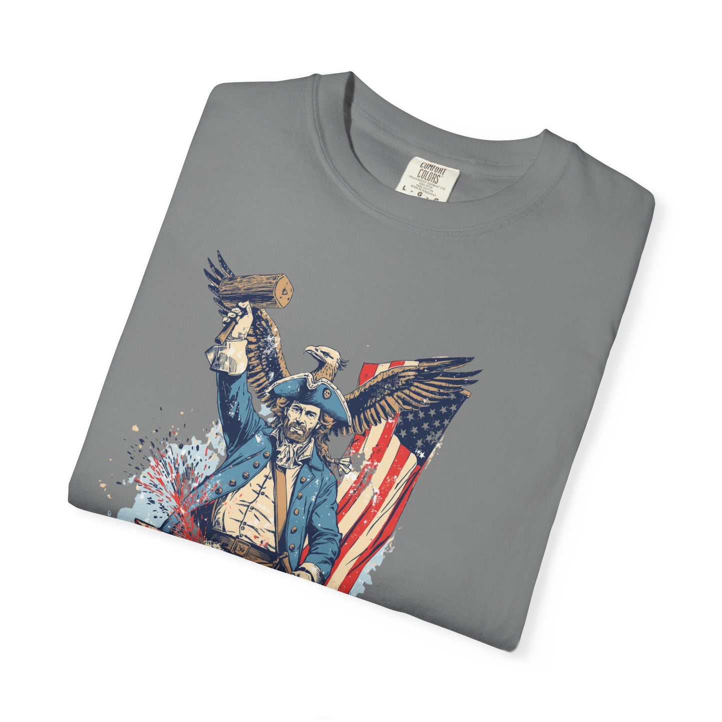 Forge the Future T-Shirt — Patriotic American Revolutionary Graphic Tee (Est. 1776)