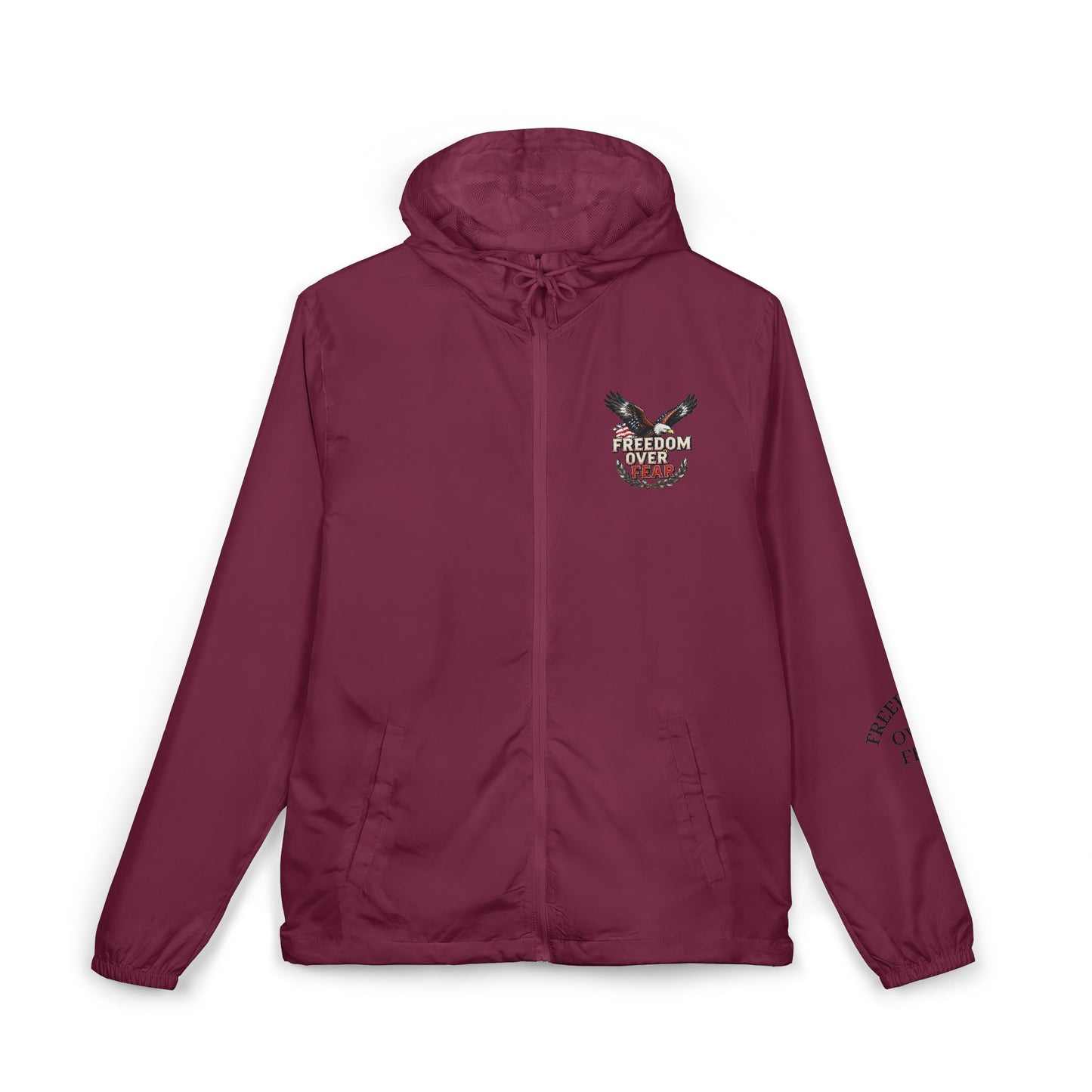 Freedom Over Fear Windbreaker Jacket