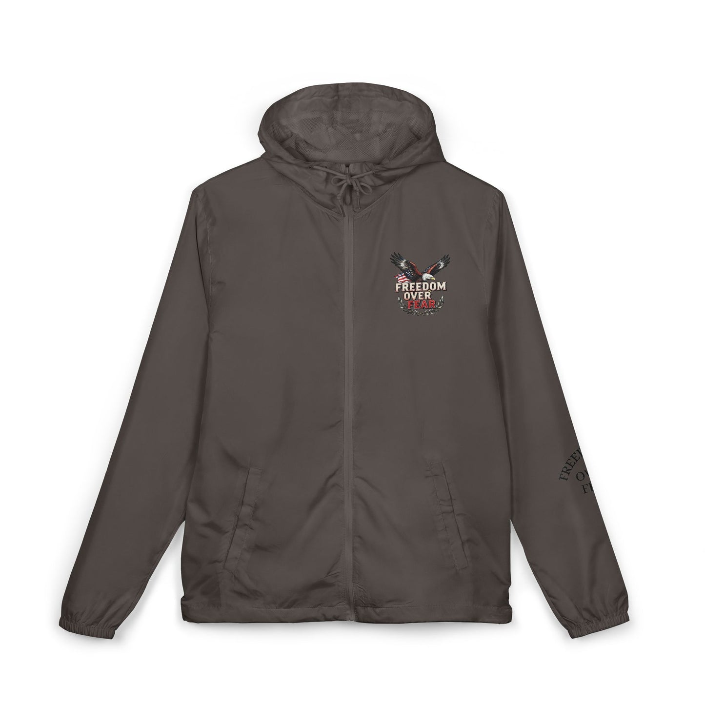 Freedom Over Fear Windbreaker Jacket