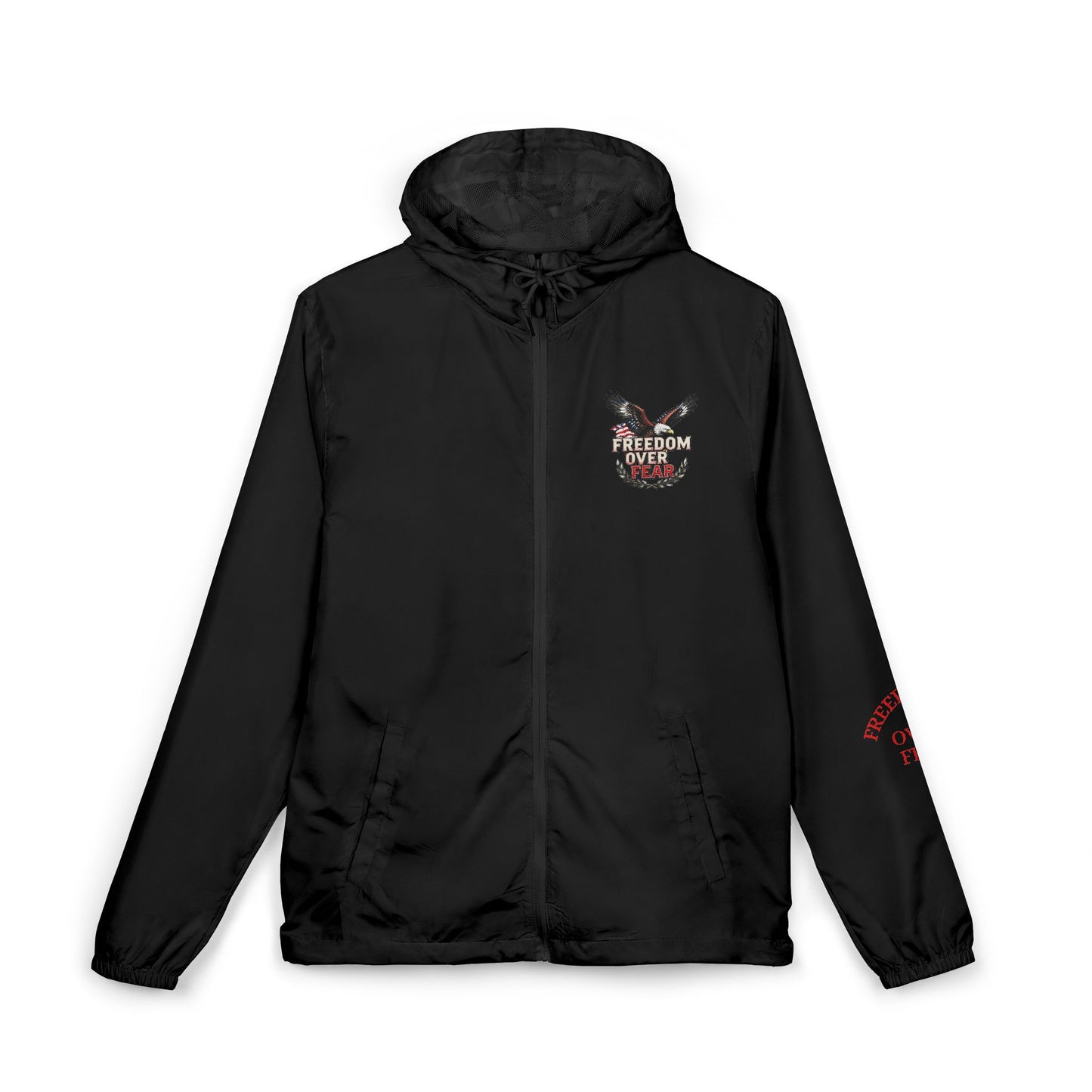 Freedom Over Fear Windbreaker Jacket