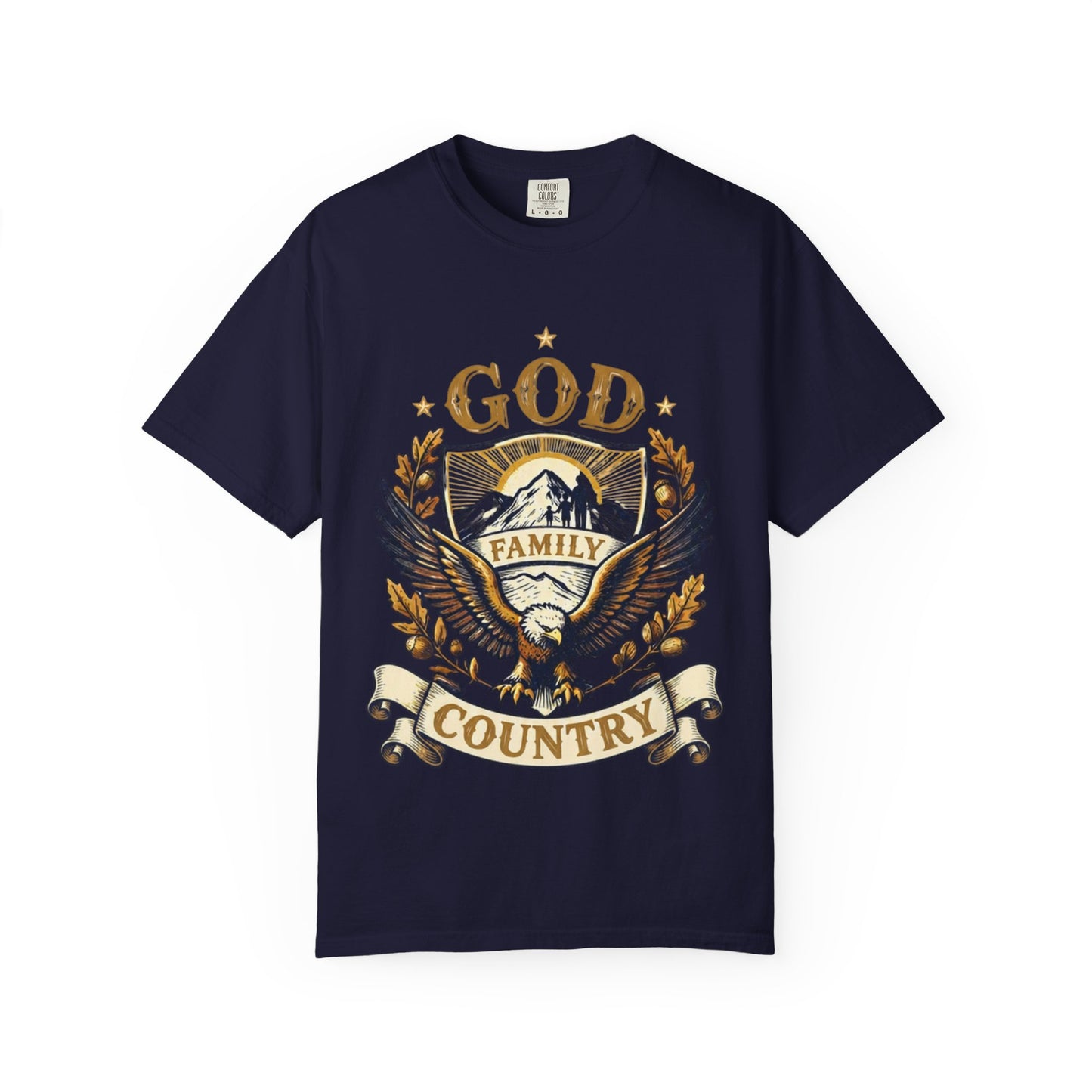 God Family Country Eagle T-Shirt