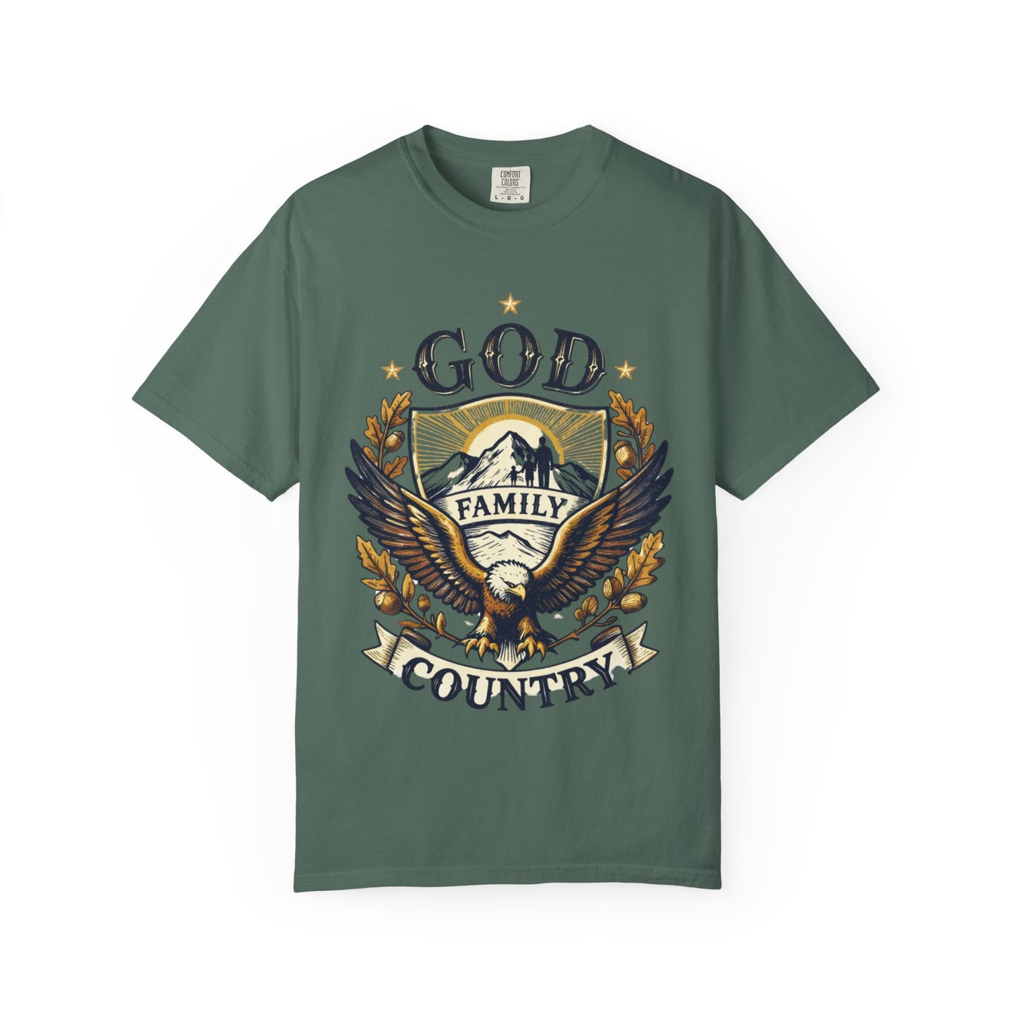 God Family Country Eagle T-Shirt