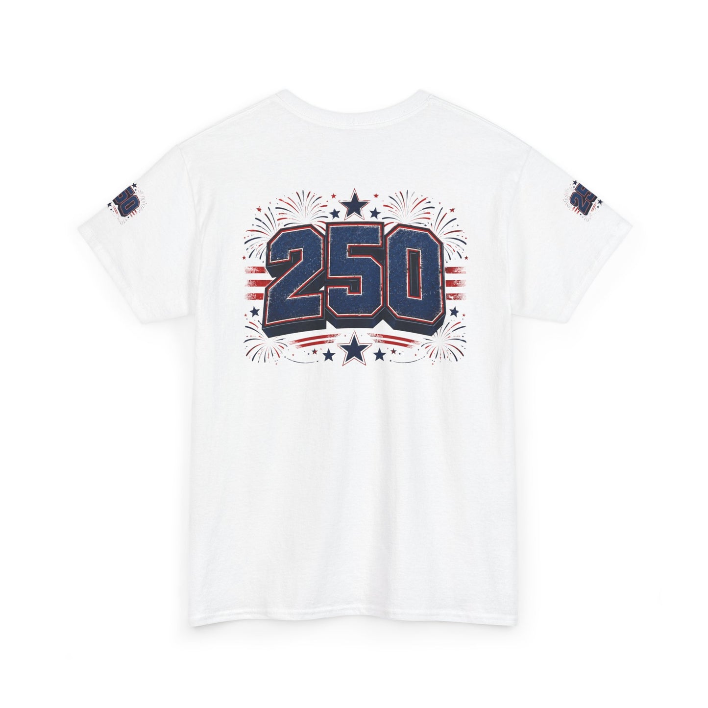 250 Year USA T-Shirt — Patriotic American Anniversary Tee