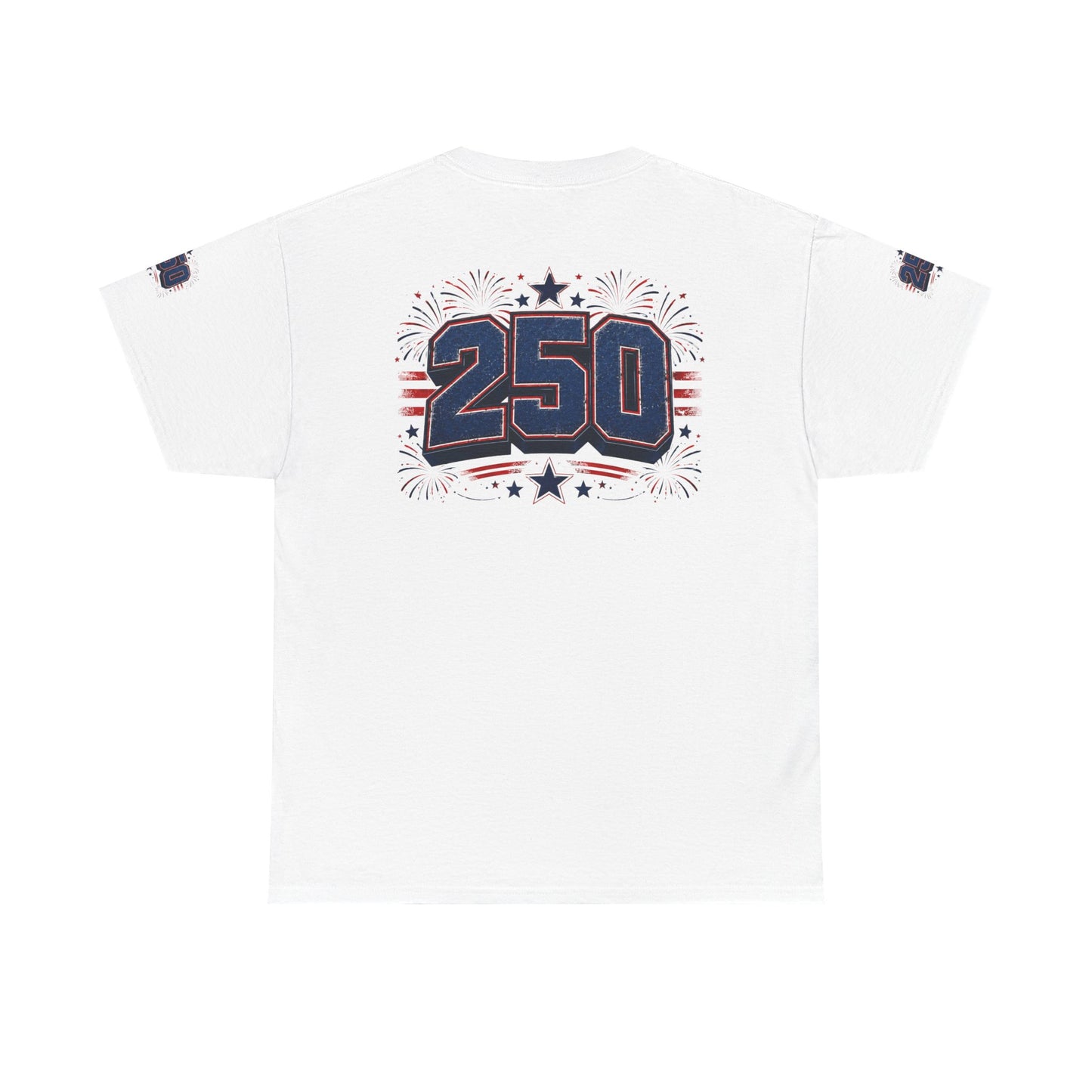 250 Year USA T-Shirt — Patriotic American Anniversary Tee