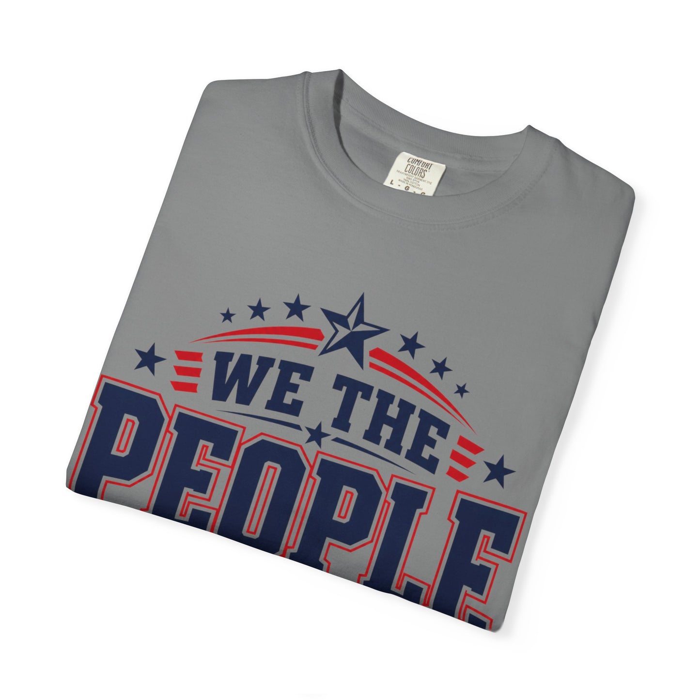 We The People Graphic T-Shirt — Patriotic USA Flag Design (WTP)